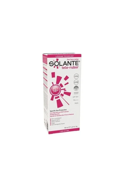 Solante Telerubor Lotion SPF 50+ 50 ml - Resim 2
