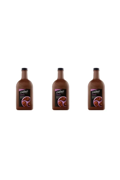 DaVinci Gourmet Da Vinci Gourmet Çikolata Aromalı Barsos 2 LT x 3 Adet (Koli) ürün görseli 1