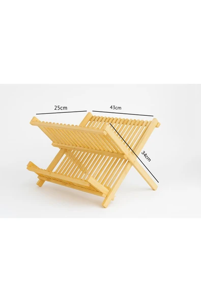 Bambu Tezgah Organizeri, Bambu Bulaşıklık - Resim 4