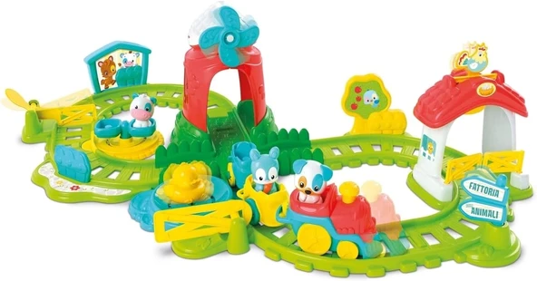 Clementoni 17385 Baby Clementoni Çiftlik Treni 12 Ay ve üzeri ürün görseli 1