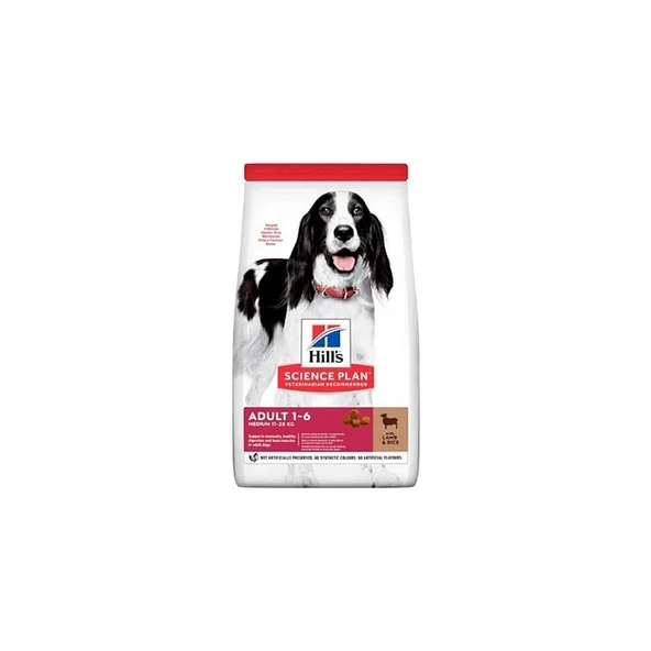 Hills Kuzu Etli Orta Irk Yetişkin Köpek Maması 14 kg ürün görseli 1