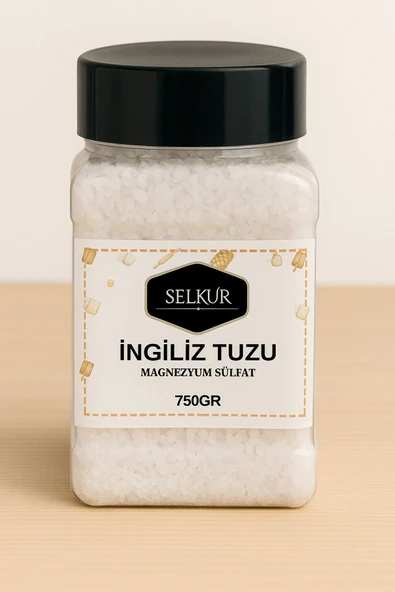 SELKUR  Ingiliz Tuzu 750GR(MAGNEZYUM SÜLFAT, EPSOM) ürün görseli 1
