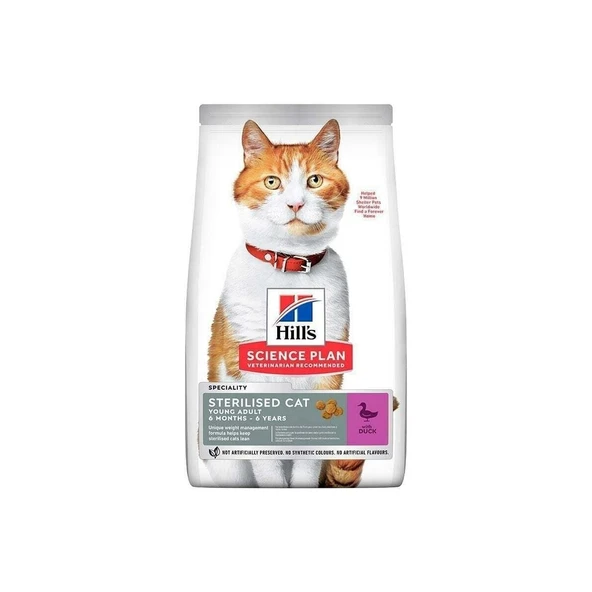 Science Plan Ördekli Kısırlaştırılmış Kedi Maması 3 kg ürün görseli 1
