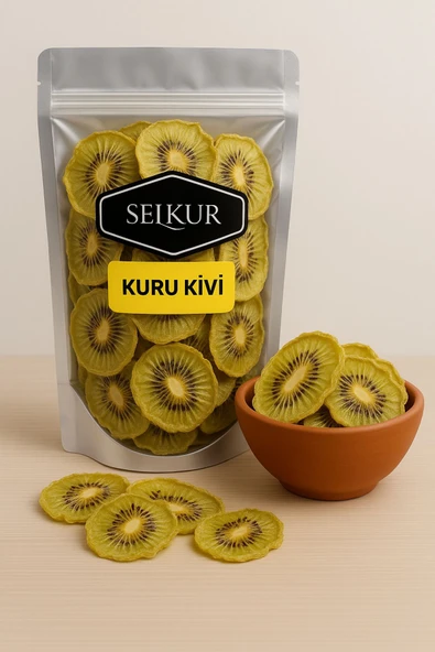 SELKUR  Kuru Kivi (SIFIR ŞEKER-ZERO SUGAR) 50 gr ürün görseli 1