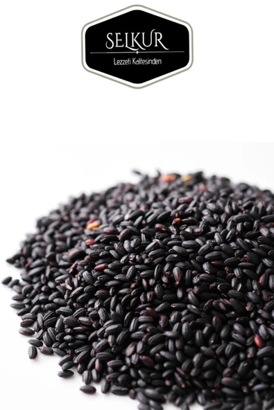 SELKUR  Siyah Pirinç 1KG - Resim 5