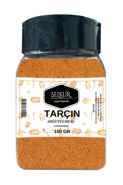 SELKUR  Toz Tarçın 150gr(ÖĞÜTÜLMÜŞ) ürün görseli 1