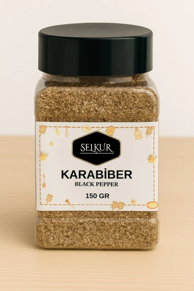 SELKUR  Toz Karabiber 150gr (ÖĞÜTÜLMÜŞ) ürün görseli 1