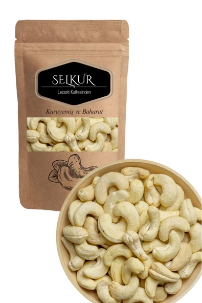SELKUR  Çiğ Kaju 1kg(DOYPACK AMBALAJ, TUZSUZ) ürün görseli 1