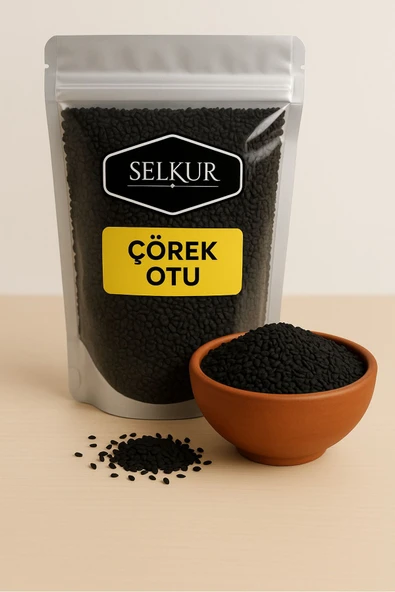 SELKUR  Çörek Otu 50gr %100 Saf & Katkısız Kara Tane Siyah Çörek Otu ürün görseli 1
