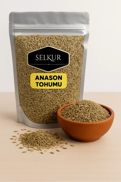 SELKUR  Anason Tohumu 200gr Tane (YENİ MAHSÜL) ürün görseli 1