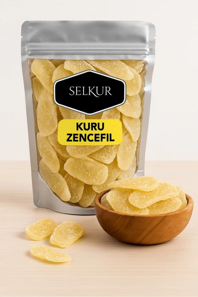 SELKUR  Kuru Zencefil 500GR 1.KALİTE ürün görseli 1