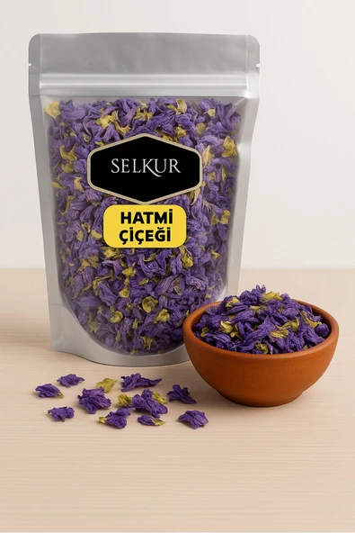 SELKUR  Hatmi Çiçeği, Gülhatmi, Mallow Blossom 50gr ürün görseli 1