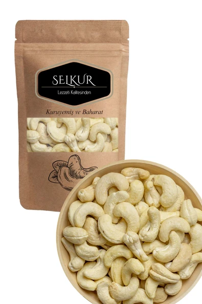 SELKUR  Çiğ Kaju 200gr(KİLİTLİ AMBALAJDA ÇİĞ) ürün görseli 1