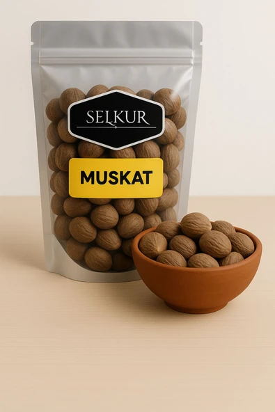 SELKUR  Muskat 100gr Tane(1.KALİTE) ürün görseli 1