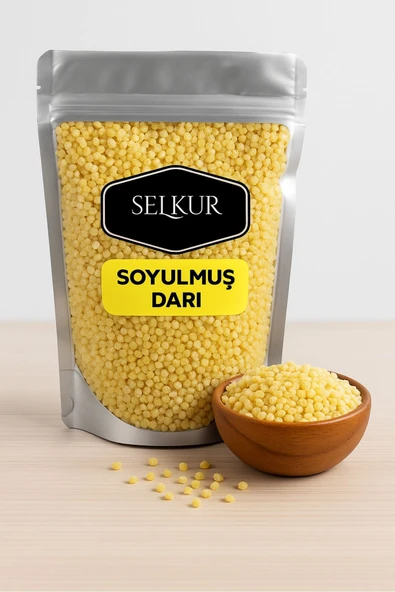 SELKUR  Soyulmuş Darı 1KG (KABUKSUZ) ürün görseli 1