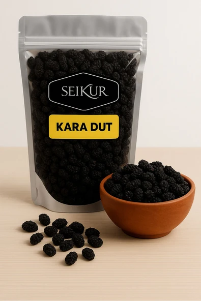 SELKUR  Siyah Dut Kurusu(KARADUT KURUSU, BLACK MULBERRY) 200gr ürün görseli 1