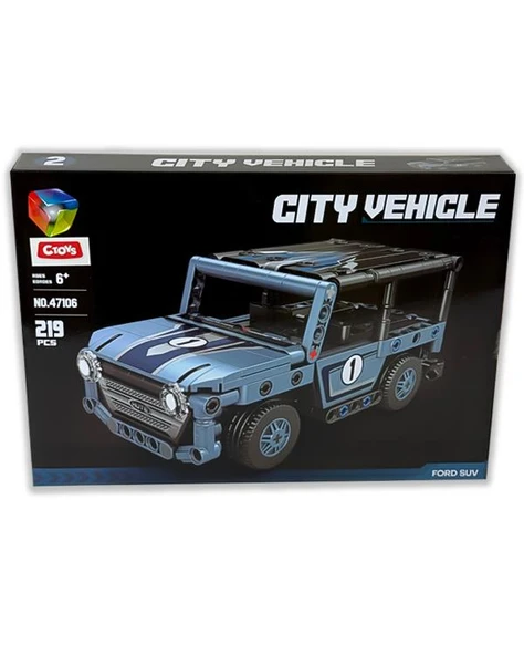 Ctoys City Vehicle Ford Suv 219 Parça 47106 ürün görseli 1