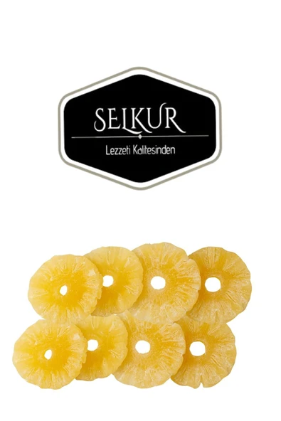 SELKUR  Kuru Ananas 1KG 1. KALİTE - Resim 5