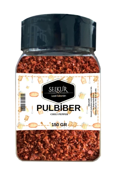 SELKUR  Pulbiber 150gr-kahramanmaraş Ipek Pulbiberi- ürün görseli 1