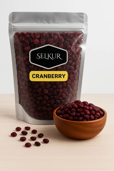 SELKUR  Yaban Mersini 200gr 1.kalite (CRANBERRY) ürün görseli 1