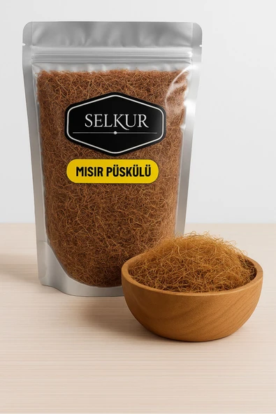 SELKUR  Mısır Püskülü,corn Silk, Detoks Çayı, Form Çayı 100gr ürün görseli 1