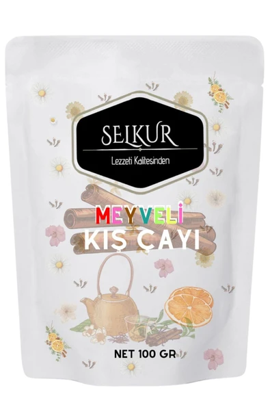 SELKUR  Atom Kış Çayı 100 gr (TROPİK AROMALI-C VİTAMİNİ DEPOSU-ZENGİN IÇERİKLİ) ürün görseli 1