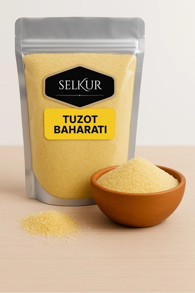 SELKUR  Tuzot Baharatı(KURUTULMUŞ SEBZE VE TUZ KARIŞIMI)100gr ürün görseli 1
