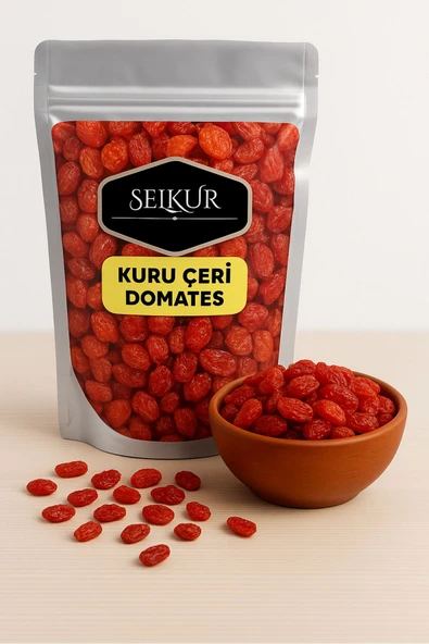 SELKUR  Kuru Çeri Domates 1KG 1.KALİTE ürün görseli 1