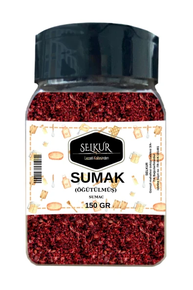 SELKUR  Sumak 150gr(ÖĞÜTÜLMÜŞ) ürün görseli 1