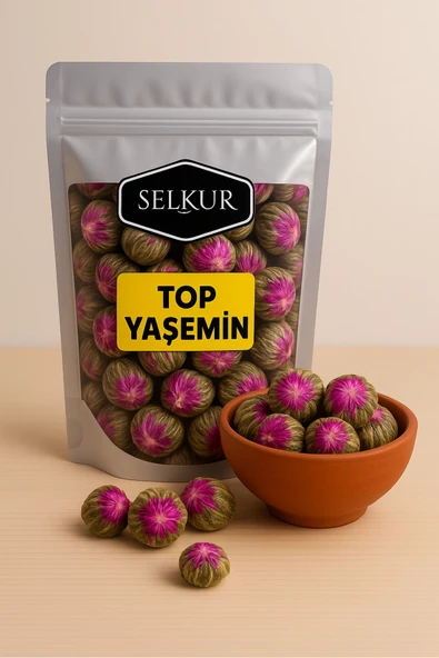 SELKUR  Yasemin Çayı Top 8 Adet (JASMİNE TEA) ürün görseli 1