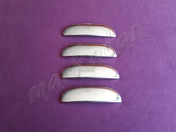 WOC Chrome Fiat Palio Krom Kapı Kolu 1998-2011 4 Kapı Paslanmaz Çelik ürün görseli 1