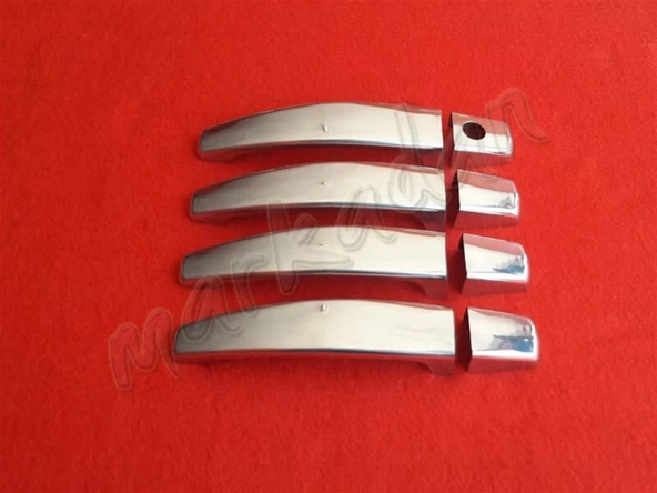 Markadan Opel Vectra C Krom Kapı Kolu 2002-2009 4 Kapı Paslanmaz Çelik ürün görseli 1