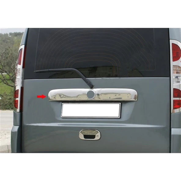 WOC Chrome Fiat Doblo Krom Bagaj Çıtası 2006-2012 Paslanmaz Çelik ürün görseli 1