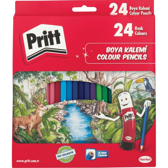 Pritt Kuruboya 24 Renk Tamboy 1221351 3089 3232 ürün görseli 1