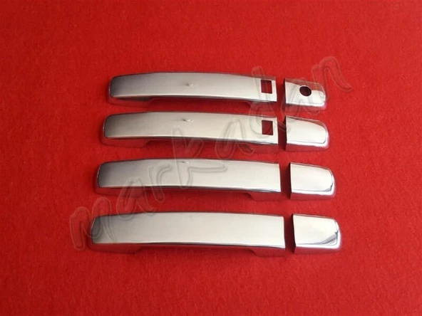 Markadan Nissan Qashqai Sensörlü Krom Kapı Kolu 2007-2014 4 Kapı Paslanmaz Çelik ürün görseli 1