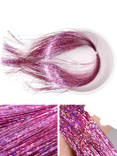 ea genset Çapari Simi Lazer Hologram Pembe Poşet Sim 36 Metre ürün görseli 1