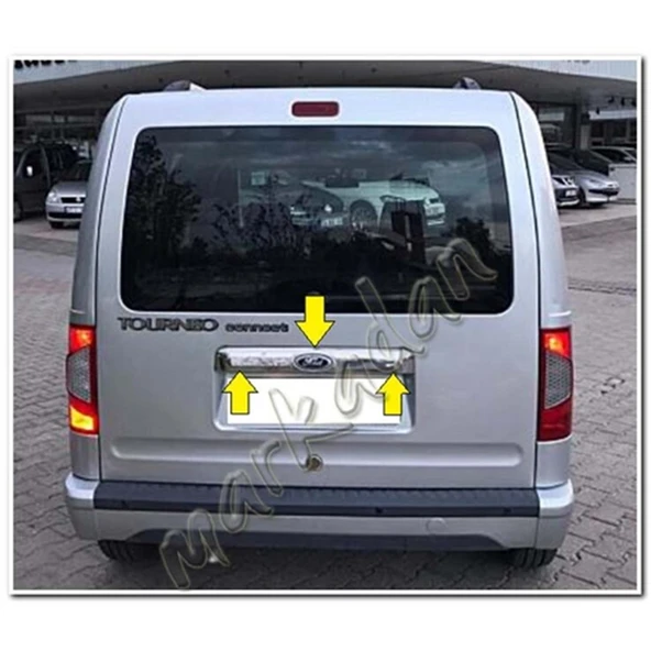 Ford Connect Krom Bagaj Çıtası 2009-2014 Paslanmaz Çelik ürün görseli 1