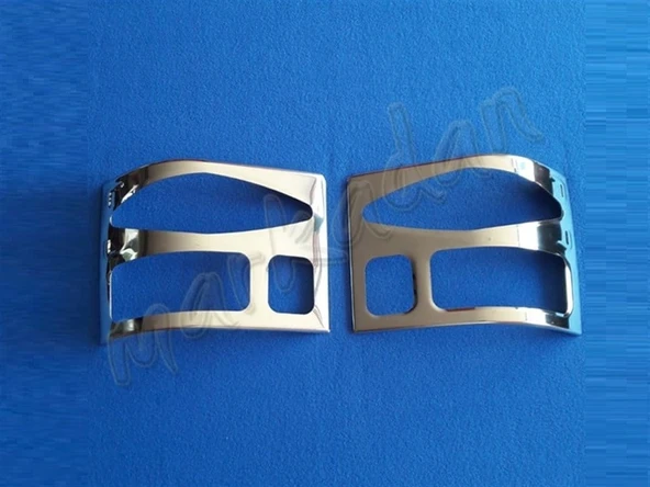 VW T4 Transporter Krom Stop Çerçevesi 1995-2003 2 Parça Paslanmaz Çelik ürün görseli 1