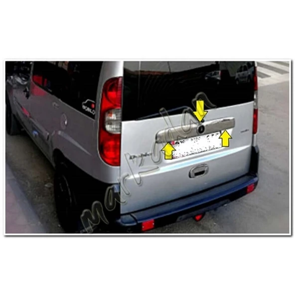 Markadan Fiat Doblo Krom Bagaj Çıtası 2006-2012 Paslanmaz Çelik ürün görseli 1