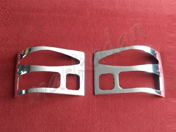 DB Chrome VW T4 Multivan Stop Çerçeve Nikelajı 1995-2003 2 Parça P.Çelik ürün görseli 1