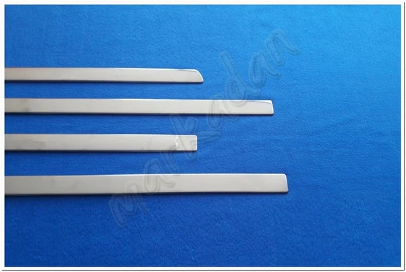 Ford C-Max Krom Yan Kapı Çıtası 2003-2010 4 Parça Paslanmaz Çelik - Resim 3