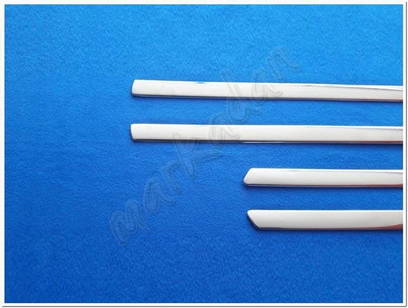 VW Golf 4 Krom Yan Kapı Çıtası 1998-2004 4 Parça Paslanmaz Çelik - Resim 4