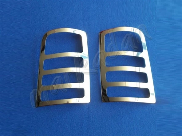Citroen Berlingo Krom Stop Çerçevesi 1996-2008 2 Parça Paslanmaz Çelik ürün görseli 1