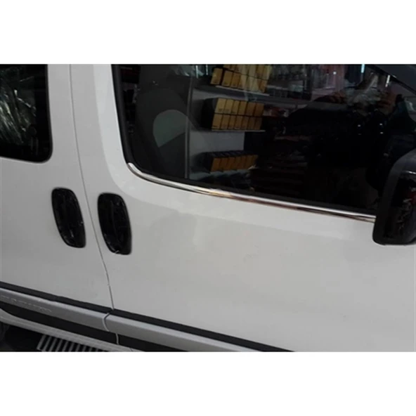 WOC Chrome Fiat Fiorino Krom Cam Çıtası 2008 Sonrası 2 Parça Paslanmaz Çelik ürün görseli 1
