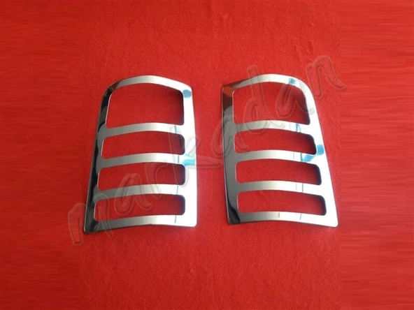 Markadan Citroen Berlingo Krom Stop Çerçevesi 1996-2008 2 Parça Paslanmaz Çelik ürün görseli 1