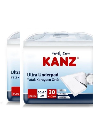 Kanz Yatak Koruyucu 60x90 60 Adet 2 Paket 30'lu ürün görseli 1