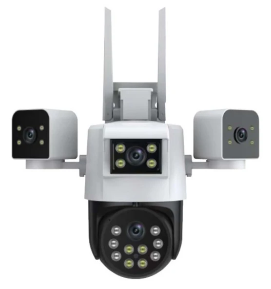 INOX-X104 4X3MP DÖRT LENSLİ WİFİ PTZ KAMERA ürün görseli 1