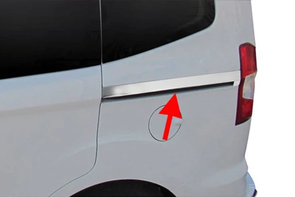 OMSA Ford Tourneo Courier Krom Sürgülü Kapı Çıtası 2 Parça 2018-2023 Arası ürün görseli 1