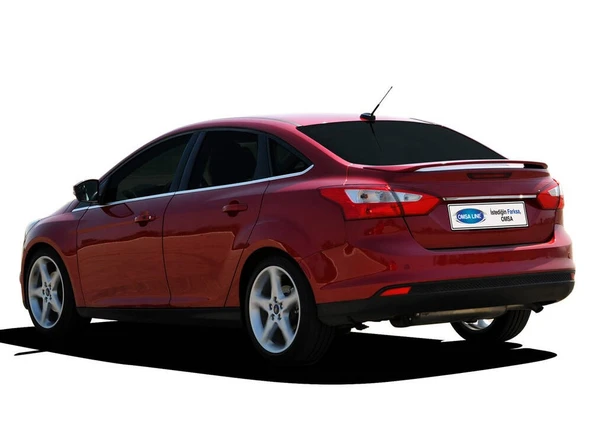 OMSA Ford Focus 3 SD Krom Cam Alt Çıtası 8 Parça 2010-2018 Arası ürün görseli 1