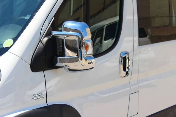 OMSA Peugeot Boxer 3 Krom Ayna Kapağı 2 Parça Abs 2006-2024 Arası ürün görseli 1